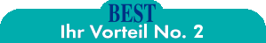 BEST Card - Ihr Vorteil No. 2