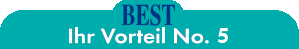 BEST Card - Ihr Vorteil No. 5