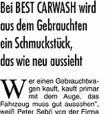 Das Auge kauft mit...